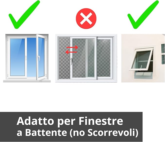 Innoliving Guarnizione Universale per Finestre INN-52001, Compatibile con Condizionatori d’Aria Portatili, Design Regolabile fino a 4m, Materiale Impermeabile TERYLENE, Sistema a Velcro con Zip