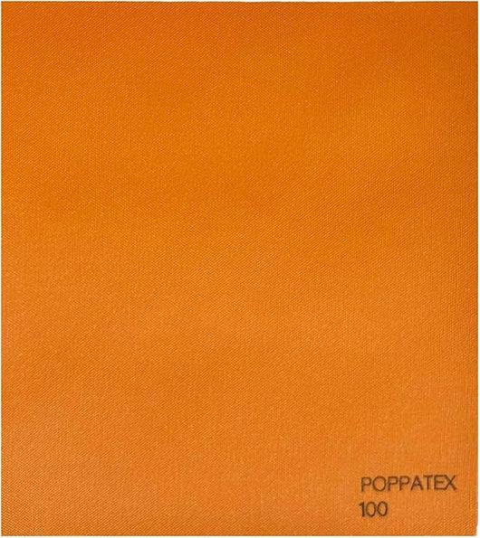 Tessuto Ecopelle Nautica Tappezzeria Alta Qualità "POPPATEX" - Colore ARANCIONE 100 - Morbida e Resistente - Vendita al Metro - H.140