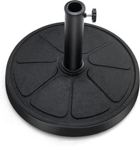 Base Ombrellone da Esterno 14 kg, Supporto Rotondo per Ombrellone 45 CM con Diametro Palo 38/48 MM, Base per Ombrellone Robusta da Giardino Terrazzo Esterno
