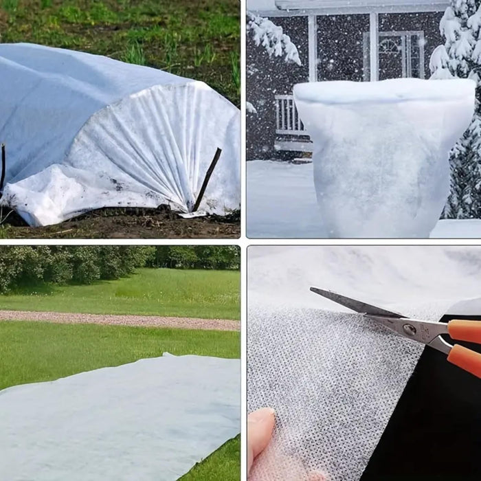 Tessuto Ortoclima Telo per Coprire Le Piante in Tessuto Non Tessuto 30 g/m2, Copripiante da Gelo 2x5 m