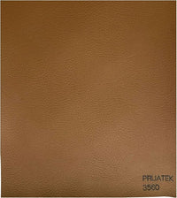 Tessuto FintaPelle Nautica Tappezzeria Alta Qualità "PRUATEK" - Colore MARRONE CHIARO 3560 - Morbida e Resistente - Vendita al Metro - H.140