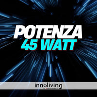 Innoliving Ventilatore a Piantana INN-503ROUND, Griglia Mesh, Diametro 40 cm, 3 Velocità, Oscillazione, Altezza Regolabile, Base Rotonda