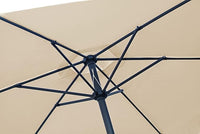 Ombrellone tondo diametro 3 m ecru O850003/E