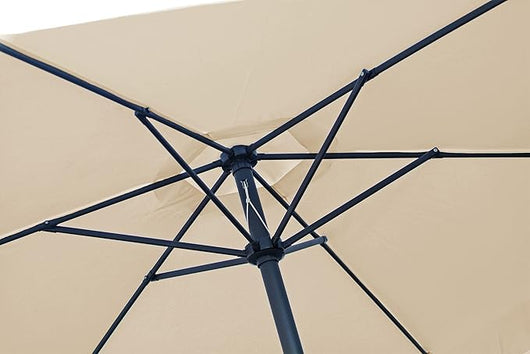 Ombrellone quadro 3x3 m ecru O850005/E 