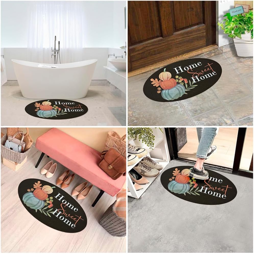 Zerbino Gomma Sostenibile 40X70 Ingresso Antiscivolo Interno Esterno Morbido Moderno Dis.SC