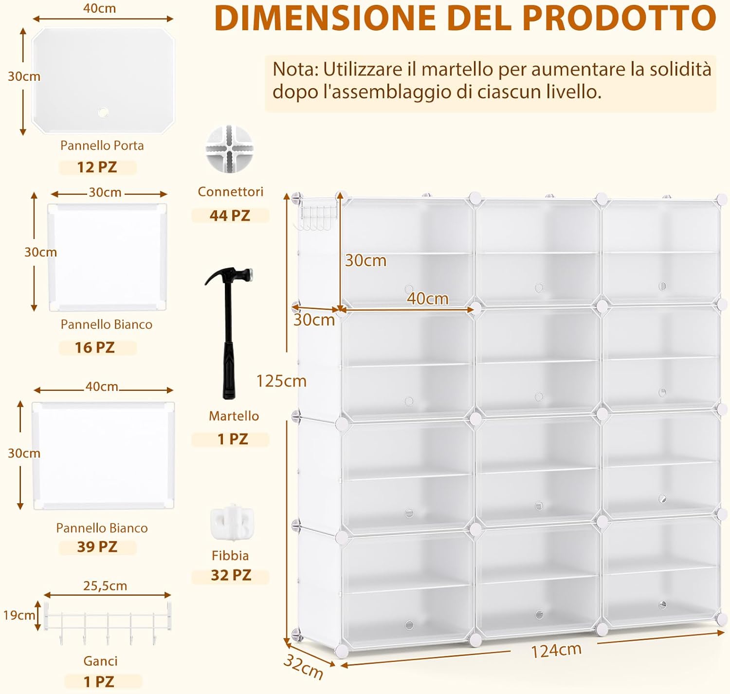 Scatole per Scarpe, Set di 12 Organizzatori Porta Scarpe Impilabili, Contenitore per Scarpe in PP Trasparente, per Ingresso, Corridoio e Armadio, Nero (Bianco)