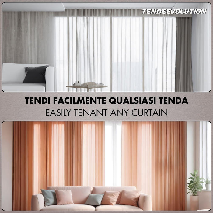 Filo in Piombo Rivestito per Tende - Aggiunge Peso e Stile ai tuoi Tessuti - Made in Italy, Morbido e Flessibile, 35 gr/mt - Venduto al Metro Lineare