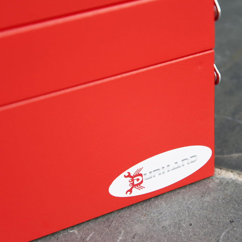 CASSETTA PORTAUTENSILI PORTA ATTREZZI 5 SCOMPARTI IN ACCIAIO 56x20x41cm DURHAND