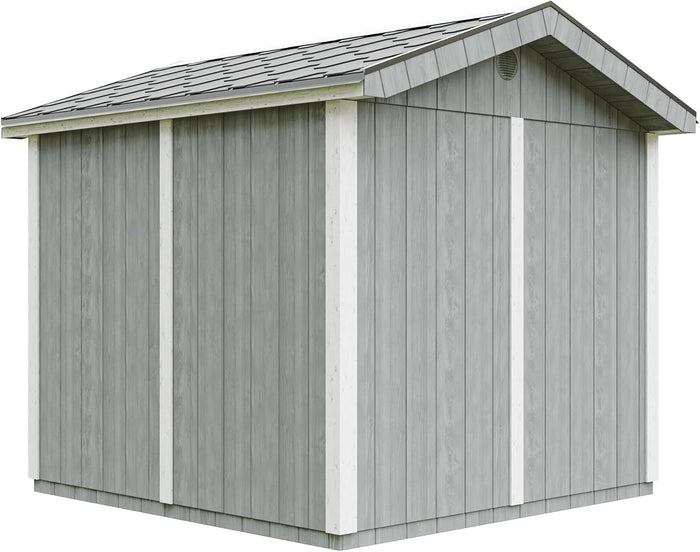 Casetta da giardino di qualit? premium 5,9 m² - H252x250x294 cm - Timbela M913-CAVERN STEEL