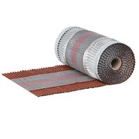 Sottocolmo Universale Top con Fascia in PP e Bandelle Laterali Plissettate in Alluminio, Rotolo da 20 Metri con Adesivo da 200 mm