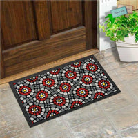 Zerbino Gomma Morbida Tappeto Ingresso Asciugapassi Antiscivolo 40x70 cm Dis.Y