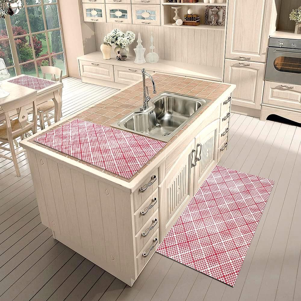 Passatoia Gomma Rotolo 15 MT Tappeto Morbido Piscina Cucina Bagno Tovaglia Ripiano Bar Dis.C