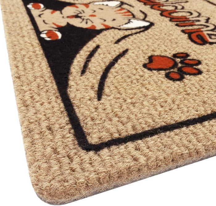 Zerbino Ingresso Antiscivolo Asciugapassi Entrata Assorbente Rettangolare 40X70 cm Dis.E