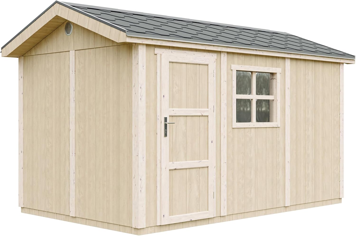 Casetta da giardino di qualit? premium 8,68 m² - H252x250x412 cm - Timbela M914