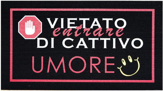 Zerbino Gomma Sostenibile 40X70 Antiscivolo Ingresso Interno Esterno Moderno Dis.D