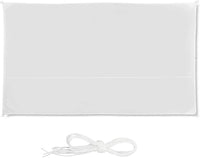 Vela ombreggiante rettangolare 2 x 4 m bianca 13_0002931_2