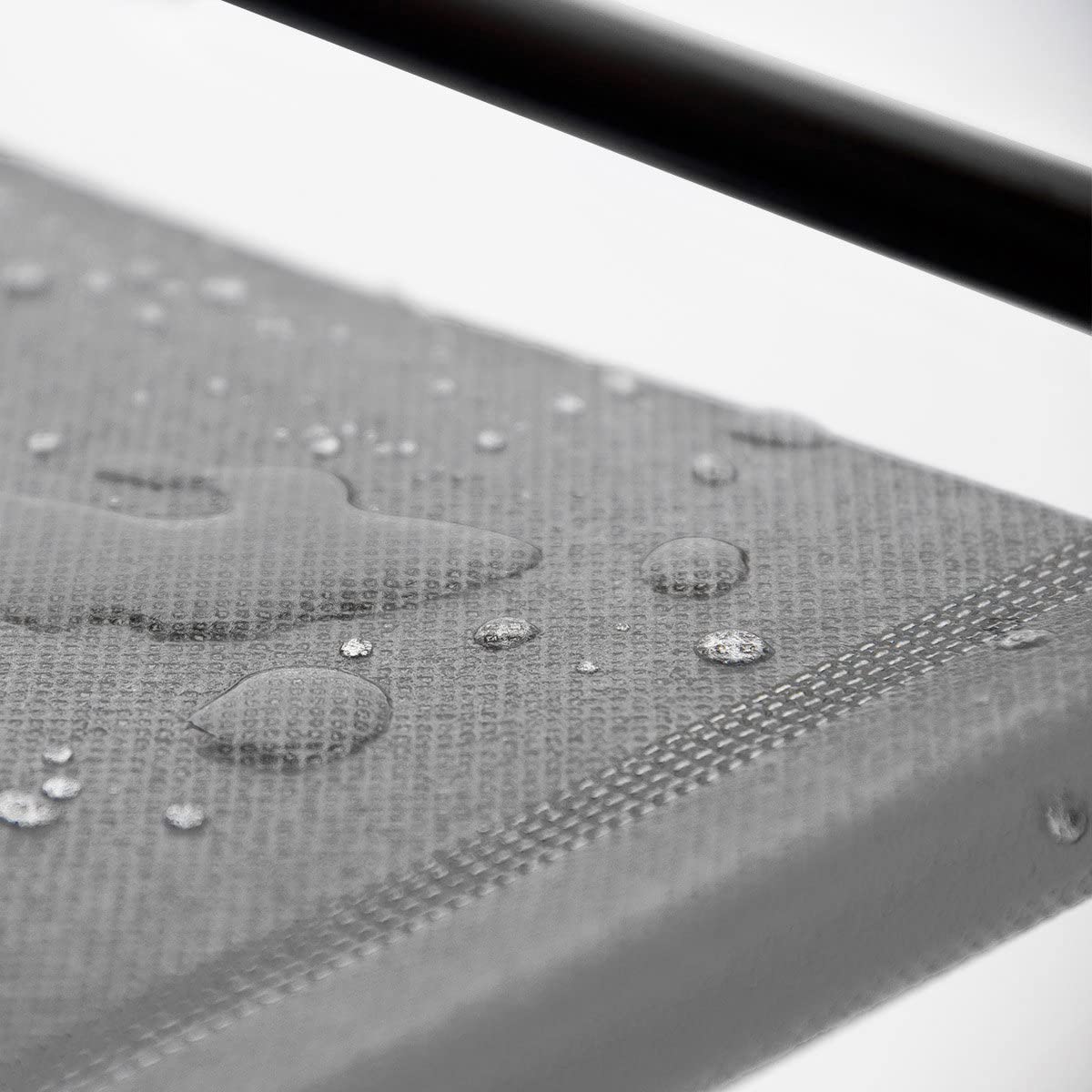 Mobile scarpiera ripiano in tessuto con cerniera 161 cm grigio 13_0001642