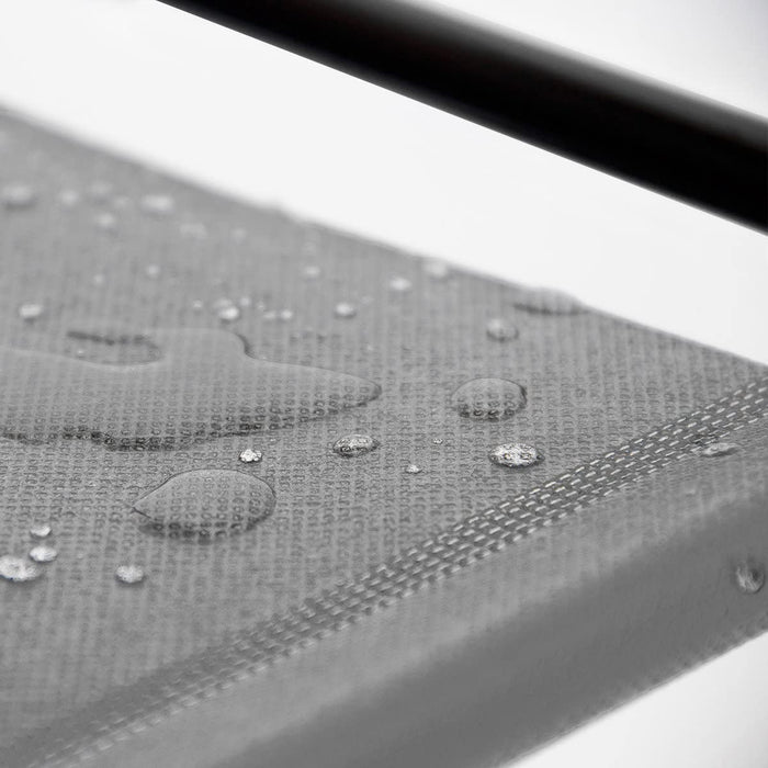 Mobile scarpiera ripiano in tessuto con cerniera 161 cm grigio 13_0001642