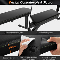 Power Tower Multifunzionale e Regolabile, Sbarra per Trazioni con Panca Pieghevole Regolabile in Altezza, Attrezzatura Fitness per Allenamento Completo del Corpo, Portata 250 kg