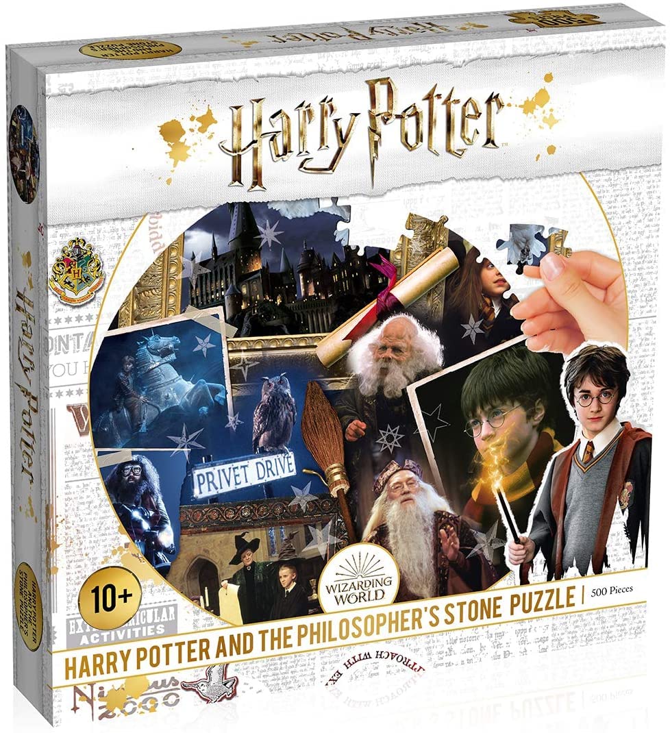 PUZZLE - HARRY POTTER - LA PIETRA FILOSOFALE - 500PC