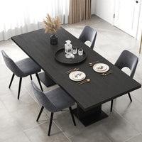 Set 2 Sedie da Pranzo, Sedie Imbottita con Cuscino in Spugna, Gambe in Metallo, Piedini Regolabili 60 x 46 x 84 cm, Capacit¨¤ di Carico 150 kg, per Soggiorno, Ristorante e Caff¨¨, Grigio