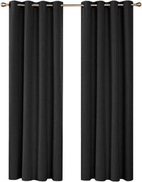 Tenda Porta Finestra 140x280 cm Tessuto Semitrasparente Coprente Occhielli Acciaio