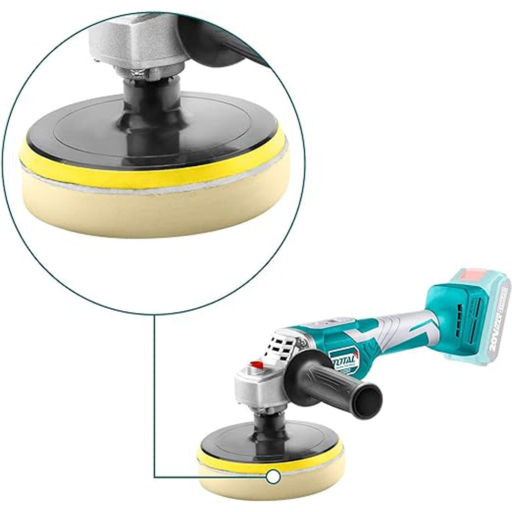 LUCIDATRICE 150mm A BATTERIA AUTO CARROZZERIA LEVIGATRICE TOTAL TOTTAPLI2001