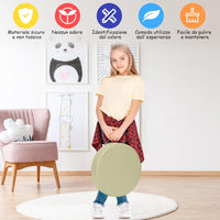 Tappeto per Bambini 6 Pezzi, Tappeto da Terra Cuscino Yoga Meditazione, per Camera da Letto e Salotto, Moderno 38x38x8cm