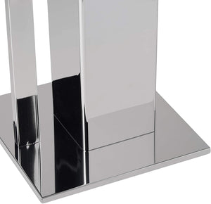 Porta carta igienica con porta scopino 71 cm argento 13_0002546