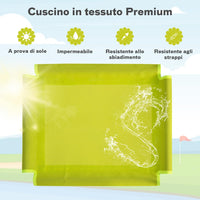 Cupola di Arrampicata, Struttura per Arrampicata con Scivolo, Capacità di Carico di 180 KG, per Bambini da 3 a 10 Anni, Ideale per Palestra, Cortile e Giardino (Stile 2 Verde)