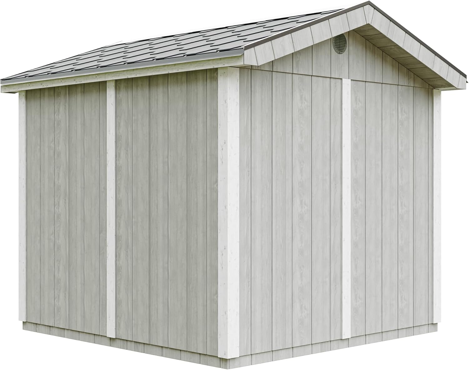 Casetta da giardino di qualit? premium 5,9 m² - H252x250x294 cm - Timbela M913-TUNDRA GREY