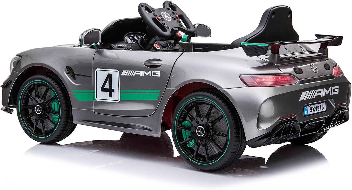 Auto Elettrica per Bambini Mercedes GT4 AMG Luxury  12V