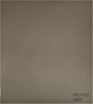 Tessuto FintaPelle Nautica Tappezzeria Alta Qualità "PRUATEK" - Colore LINO SCURO 0988 - Morbida e Resistente - Vendita al Metro - H.140