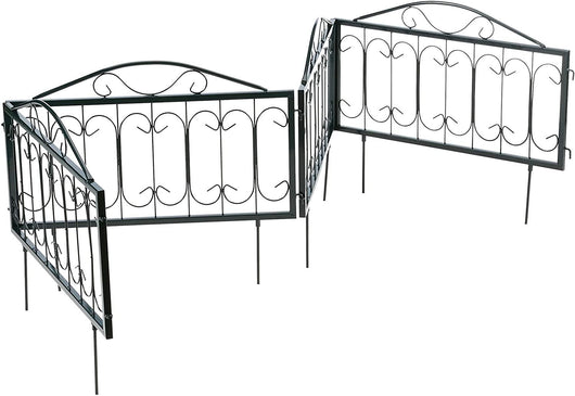 Recinzione da giardino decorativa in metallo 13_0000779_2