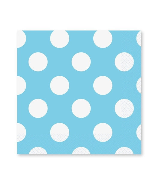 72 Pz Tovaglioli Di Carta Per Feste Azzurro Compleanno Nascita Battesimo Party         