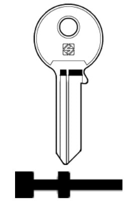 SILCA CHIAVE PORTA SCM4 confezione da PEZZI 5