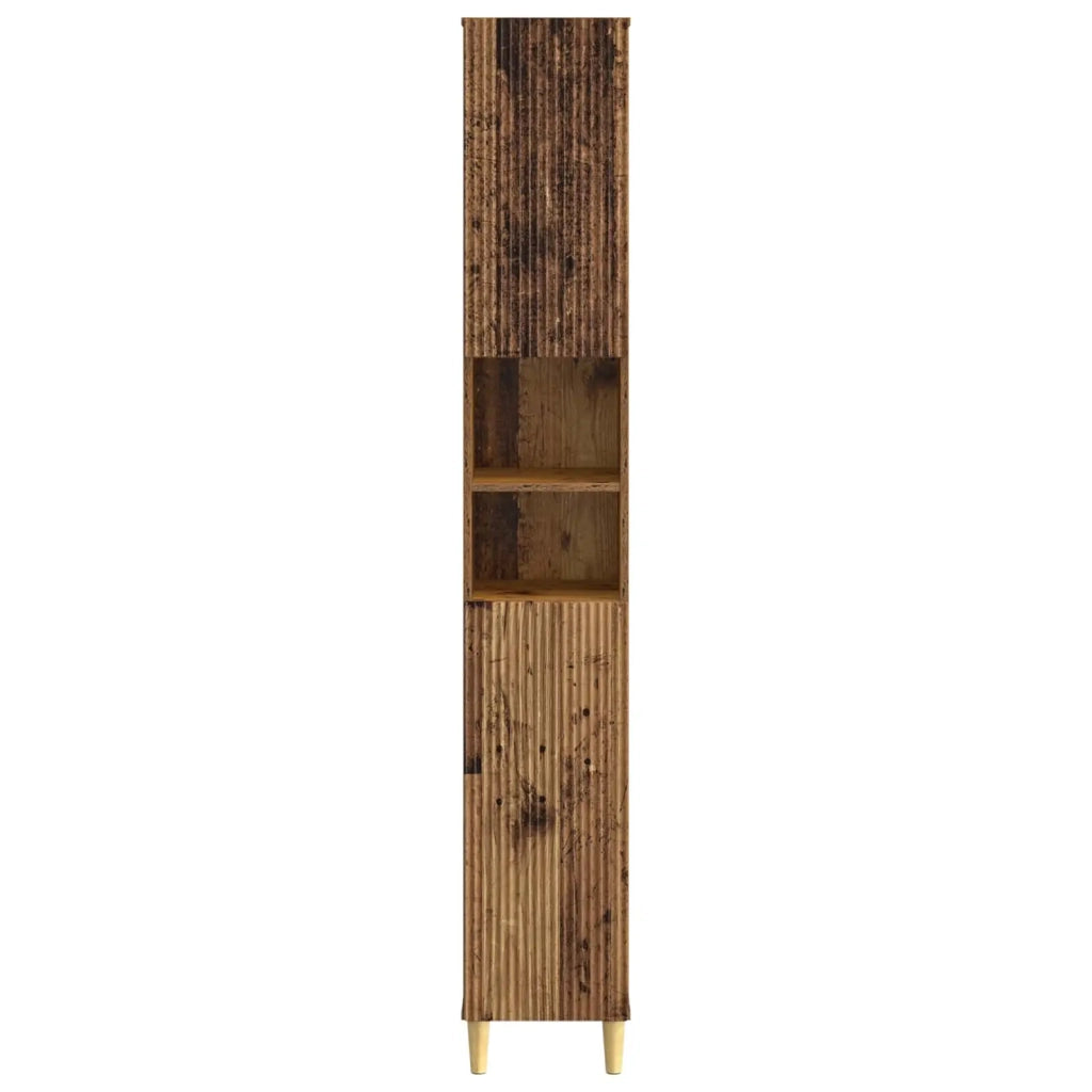 Armadio da Bagno con Ripiano Aperto ARNHEM Legno antico 896603