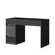 Vicco Tavolino da toilette Nero 120 cm Senza specchio