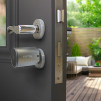 Kit Extel Lock Premium35 – Serratura Smart Bluetooth + cilindro 35/35 mm + tastiera wireless + 2 badge aggiuntivi