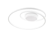 Plafoniera Moderna Dali Oz Metallo Bianco Led 48W 3000K Luce Calda