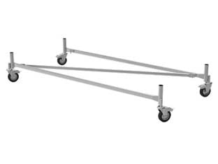 TRABATTELLO GRIM BASE CON RUOTE EU 75- - cm.165x75 - Kg.7,5 - 1 pezzi MARCHETTI