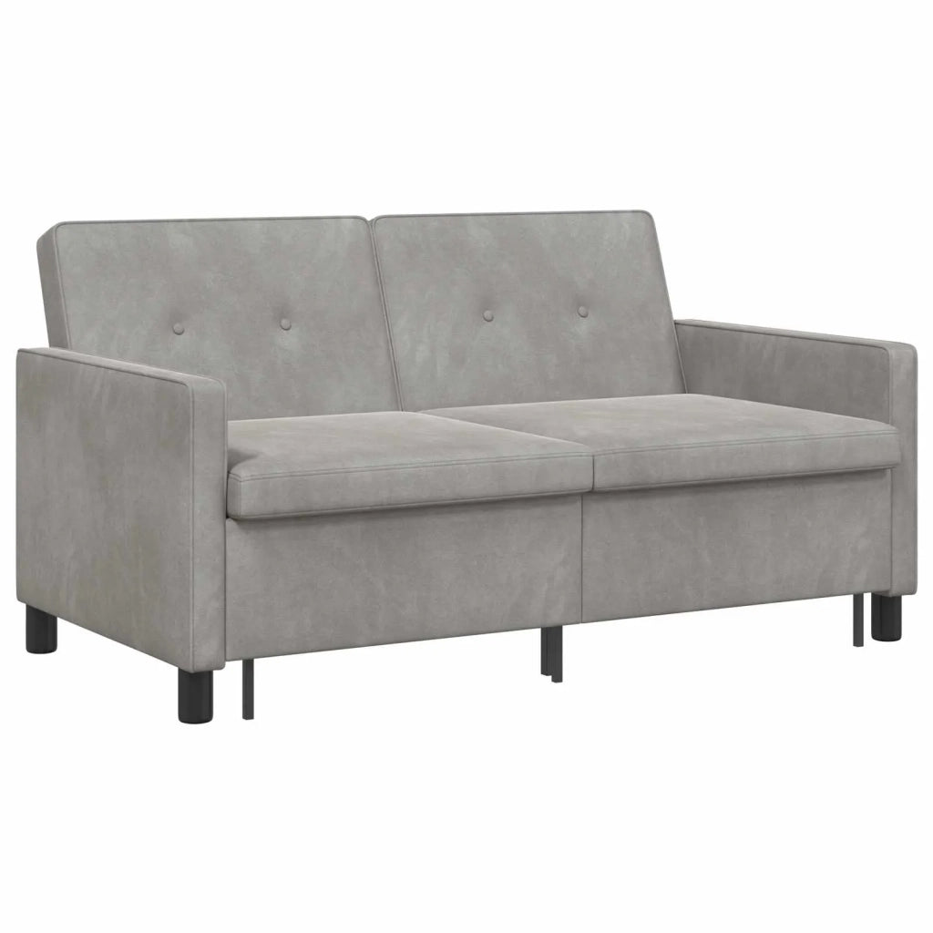 Divano letto Verde chiaro Tessuto