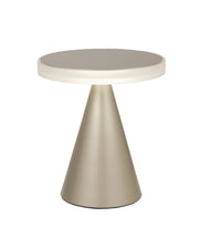 Lampada da tavolo Neutra LED 12W 1260lm 3000K struttura in metallo e metacrilato colore Oro opaco IP20 - Illuminazione d'interni di design