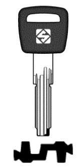 SILCA CHIAVE PUNZONATA CS158AP confezione da PEZZI 5