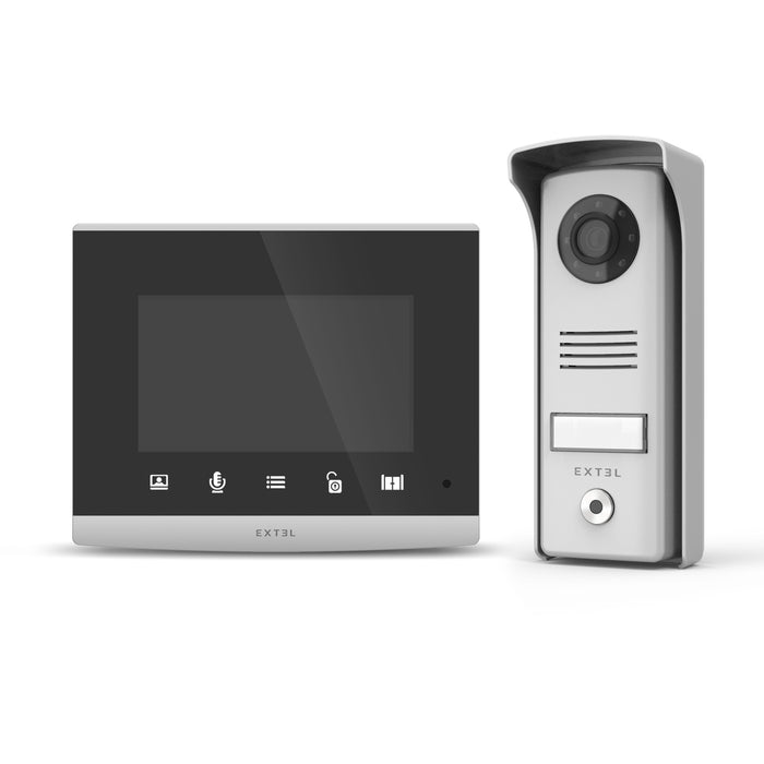 Extel Videocitofono 2 Fili Schermo touch screen 4,3'' - Compact 720315