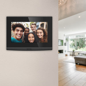 Videocitofono a 2 fili WiFi , schermo touch 7'' a colori con tastiera esterna a codice - Extel Open 3K 720330