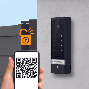 Videocitofono a 2 fili WiFi , schermo touch 7'' a colori con tastiera esterna a codice - Extel Open 3K 720330