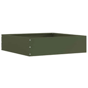 Bordura per Prato Oliver verde 50 x 50 x 13 cm Acciaio 874722