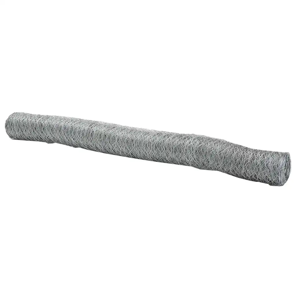 Recinzione Esagonale Argento 1 x 50 m Acciaio zincato 42005719