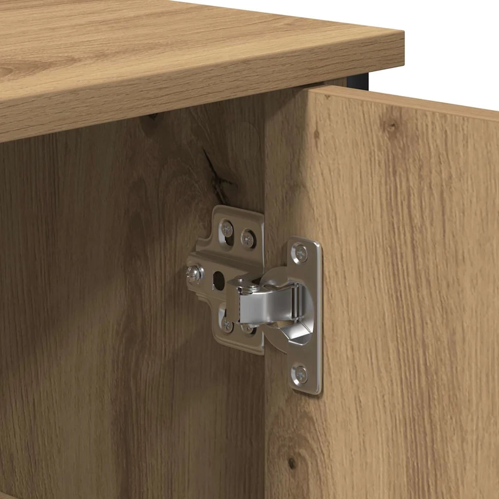 Credenza-Buffet-Armadio da cucina Rovere artigianale 70 x 30 x 80 cm
